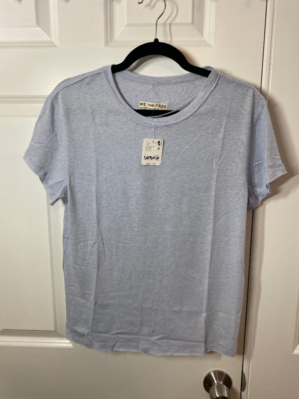 NWT We the Free Nova Tee Light Blue in Large